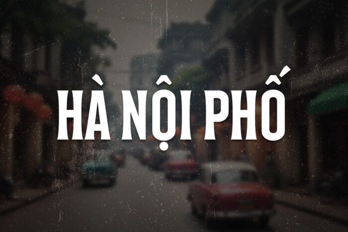 hanoi-pho HaNoiPho - Font chữ thuần Việt kiểu củ, cổ xưa - Ảnh 1