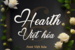 DVN Hearth Việt hóa - Font chữ trái tim cách điệu tuyệt đẹp