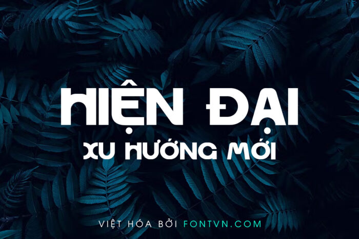 DVN Toko Việt hóa - Font chữ hiện đại phong cách mới lạ - Ảnh 2