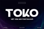 DVN Toko Việt hóa - Font chữ hiện đại phong cách mới lạ