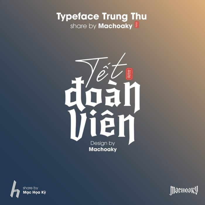 Bộ Typeface Trung Thu miễn phí tuyệt đẹp - Ảnh 4
