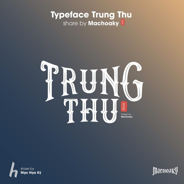 Bộ Typeface Trung Thu miễn phí tuyệt đẹp - Ảnh 7