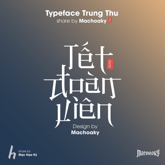 Bộ Typeface Trung Thu miễn phí tuyệt đẹp - Ảnh 9
