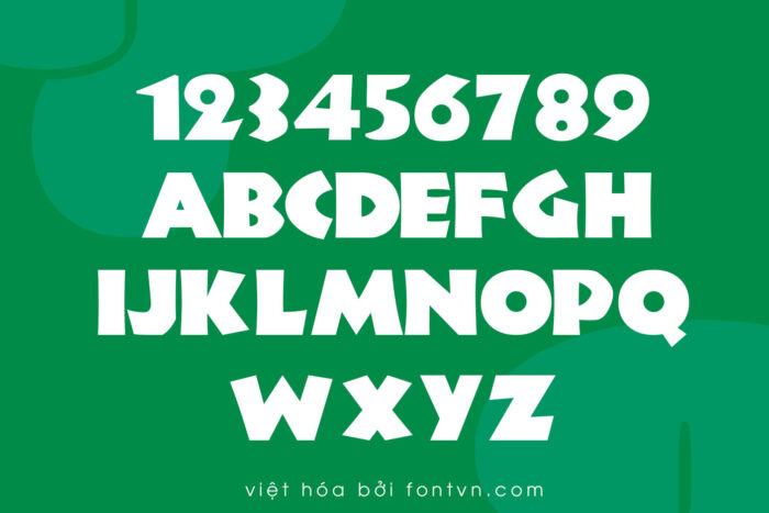 DVN Jungle Fever Việt hóa - Font chữ Comic phù hợp cho truyện thanh và thiết kế năng động - Ảnh 4