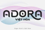 DVN Adora Việt hóa - Font chữ Logo sang trọng và cách tân