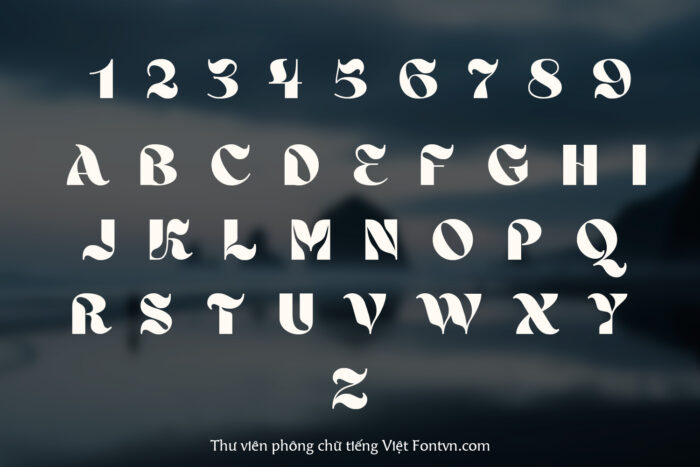 DVN Hải Vân - Font chữ uốn lượn tinh tế và mềm mại phù hợp theo xu hướng mới nhất - Ảnh 4