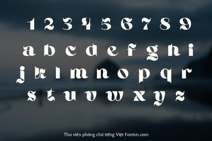 DVN Hải Vân - Font chữ uốn lượn tinh tế và mềm mại phù hợp theo xu hướng mới nhất - Ảnh 5