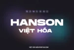 DVN Hanson Việt hóa - Font chữ đậm chất mạnh mẽ và hiện đại