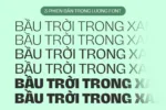 Bộ font DVN Hagrid Việt hóa - Nét chữ thanh mãnh tinh tế, kiểu dấu thế hệ mới mang xu hướng hiện đại (3 Style) - Ảnh 2