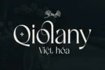 DVN Qiolany Việt hóa - Font chữ Serif phong cách sang trọng