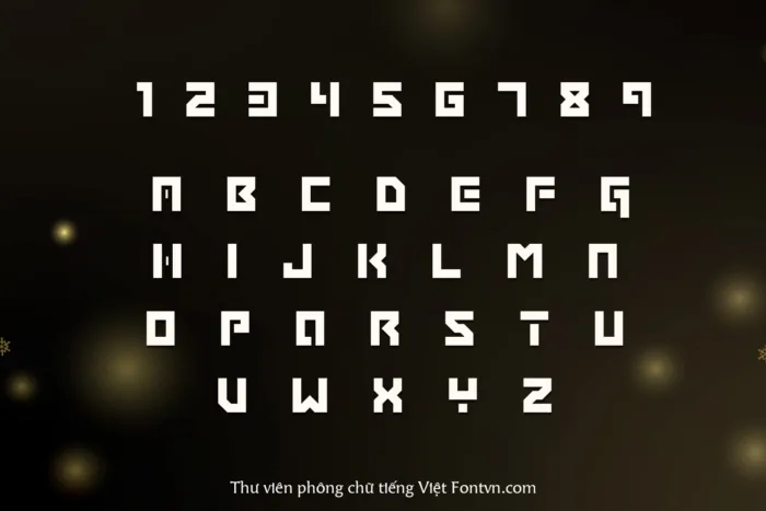 DVN Grapple Việt hóa - Font chữ công nghệ khoa học - Ảnh 4