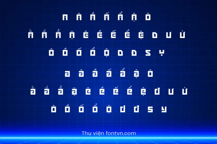 DVN Grapple Việt hóa - Font chữ công nghệ khoa học - Ảnh 3