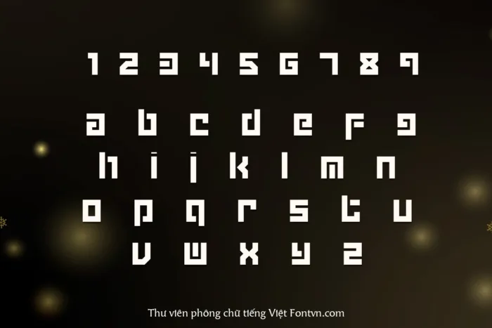 DVN Grapple Việt hóa - Font chữ công nghệ khoa học - Ảnh 5