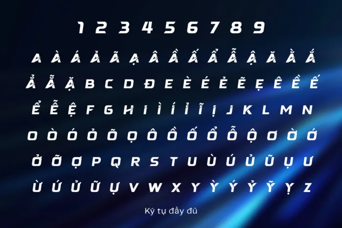 DVN Sakana Việt hóa - Font chữ đậm chất công nghệ, thể thao - Ảnh 2