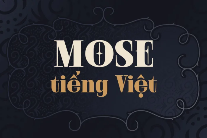 mose DVN Mose tiếng Việt - Font serif đậm, hiện đại mang nét thanh lịch và uy quyền - Ảnh 1