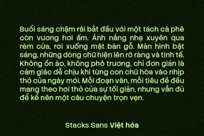 DVN - Stack Sans Text Việt hóa: Font Sans-serif Hiện đại, Tối ưu cho Văn bản (2 Style) - Ảnh 2