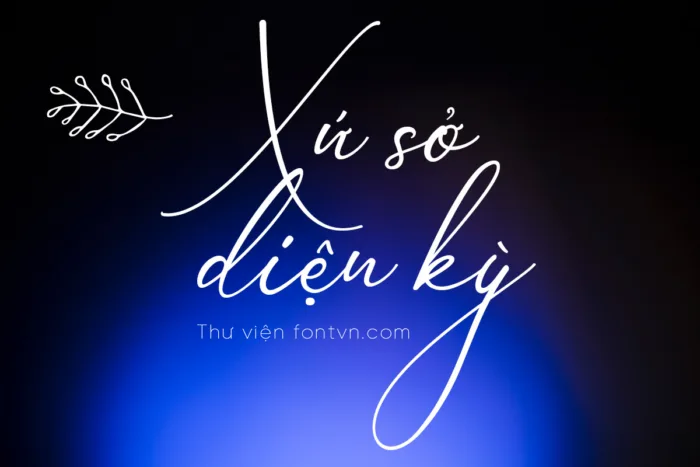 DVN Amsterdam Handwriting Việt hóa - Font chữ ký tuyệt đẹp cho mọi thiết kế - Ảnh 2