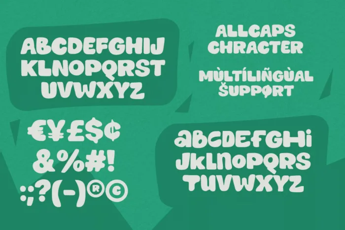 DVN Playyard Việt hóa - Font chữ bong bóng siêu đáng yêu - Ảnh 2