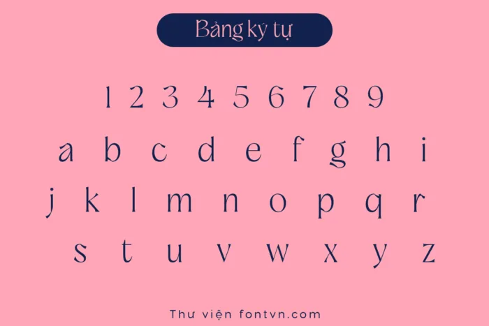 DVN Novella tiếng Việt - Font chữ Serif sang trọng và tinh tế - Ảnh 2