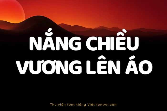 DVN GeoRound Việt hóa - Font chữ bo tròn nét đậm phù hợp cho dự án Kid, trẻ em - Ảnh 2