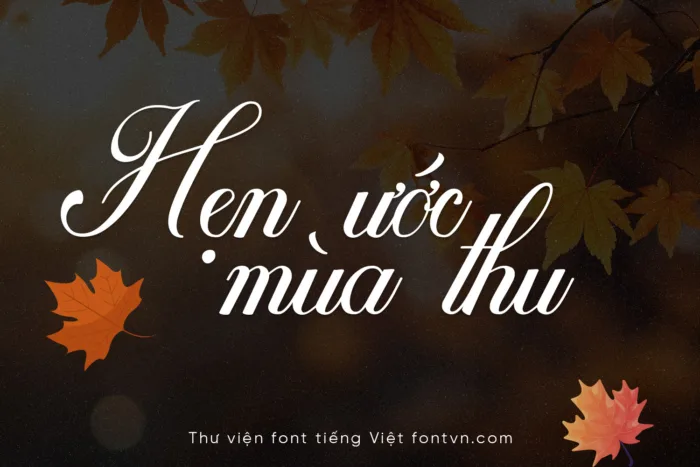 DVN Grandy tiêng Việt – Font Script Calligraphy Sang Trọng & Cổ Điển - Ảnh 2