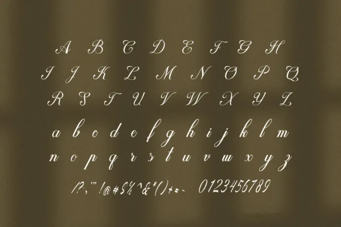 DVN Grandy tiêng Việt – Font Script Calligraphy Sang Trọng & Cổ Điển - Ảnh 3