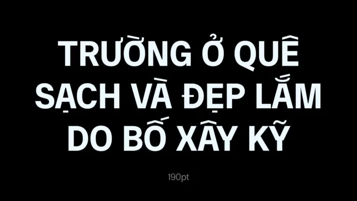 Young Typeface - Font Display tiếng Việt miễn phí - Ảnh 5