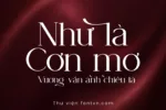 DVN Lorita tiếng Việt - Font Serif Thanh Lịch Mang Hơi hướng Boutique Hiện Đại - Ảnh 2