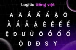 DVN Logitic tiếng Việt - Font chữ đậm chất công nghệ, viễn tưởng thích hợp làm Logo - Ảnh 3