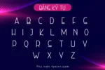 DVN Qantra Tiếng Việt – Modern Futuristic Display Font - Ảnh 2