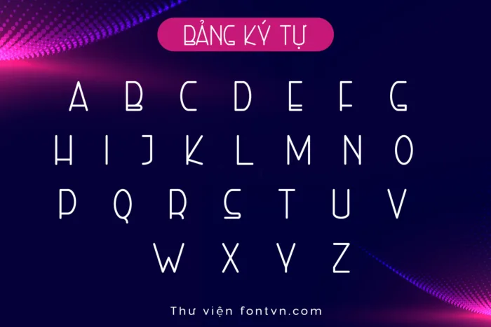 DVN Qantra Tiếng Việt – Modern Futuristic Display Font - Ảnh 2