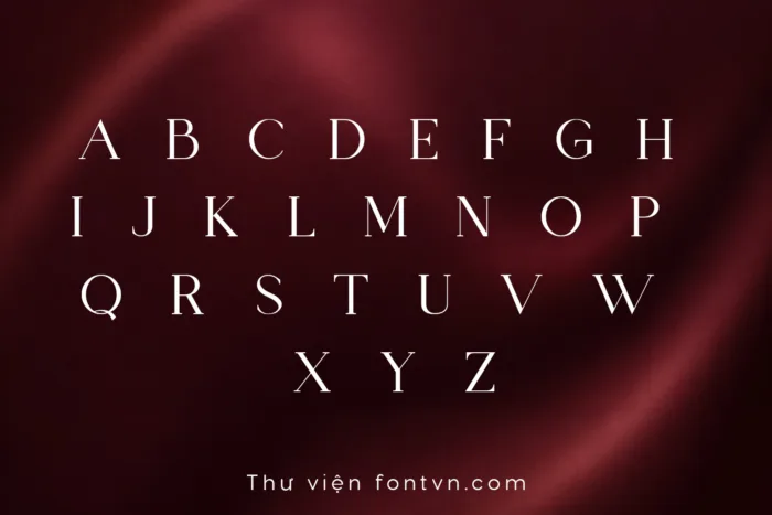 DVN Lorita tiếng Việt - Font Serif Thanh Lịch Mang Hơi hướng Boutique Hiện Đại - Ảnh 4