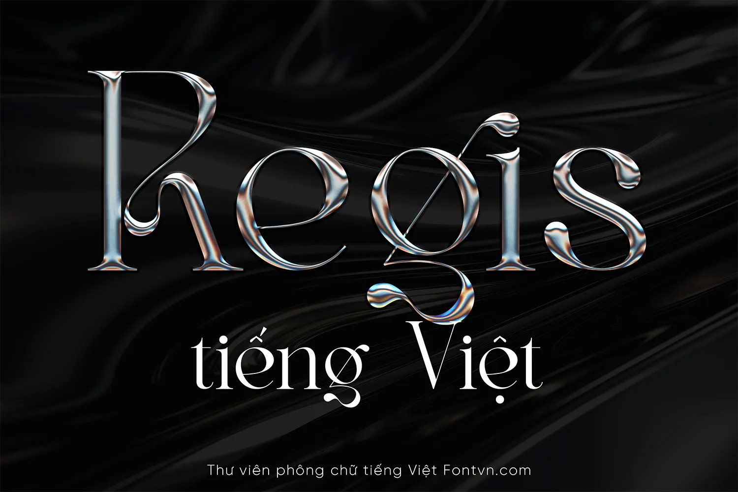 regis DVN Regis tiếng Việt - Font Serif Cao Cấp Cho Branding & Thiết Kế Thời Trang - Ảnh 1