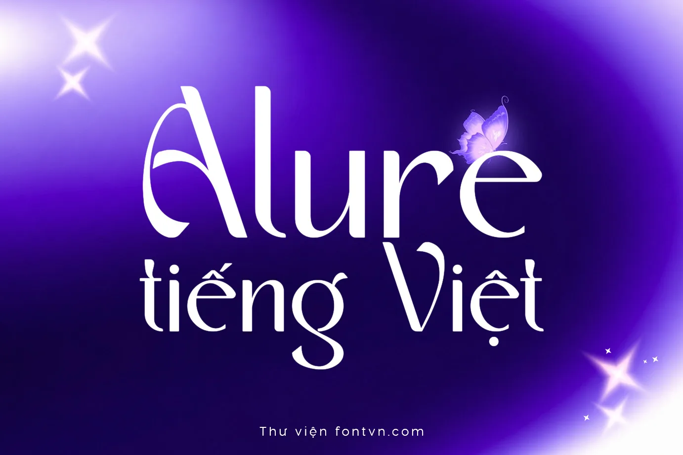 alure-font DVN Alure tiếng Việt - Typeface thanh lịch mang tinh thần hiện đại - Ảnh 1