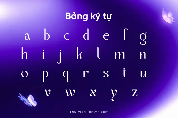 DVN Alure tiếng Việt - Typeface thanh lịch mang tinh thần hiện đại - Ảnh 3
